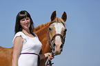 woman with horse