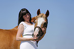 woman with horse
