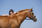woman with horse