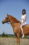 woman with horse