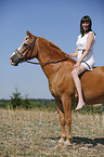 woman with horse