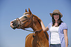 woman with horse