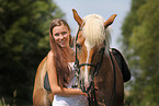 woman and crossbred
