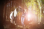 woman and Pinto