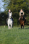 women and horses