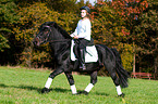 girl rides Fellpony