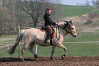 riding woman