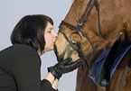 woman and horse