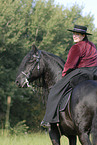 riding woman