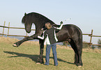 Frisian shows trick