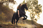 woman with horse
