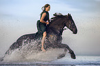 woman with horse