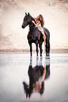 woman with horse