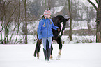 girl with pony