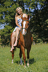 woman with horse
