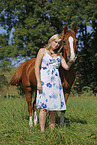 woman with horse
