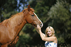 woman with horse