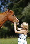 woman with horse