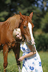 woman with horse