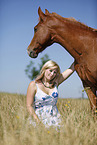 woman with horse
