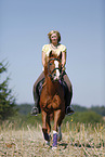 woman with horse