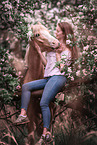 woman with horse