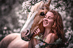 woman with horse