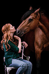woman with horse