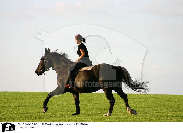 Reiterin / horsewoman / PM-01516