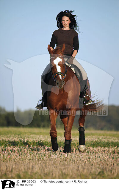 Reiterin / riding woman / RR-39563