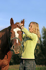 put on halter