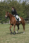 riding woman