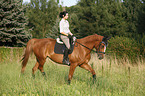 riding woman