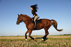 riding woman