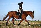 riding woman