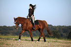 riding woman