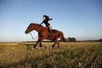 riding woman