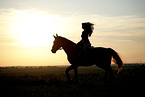 riding woman