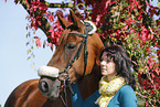 woman with horse