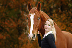 woman with horse