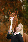 woman with horse