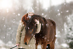 Woman with German Sport Horse