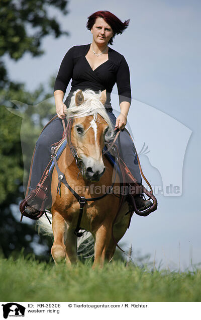 Westernreiterin / western riding / RR-39306