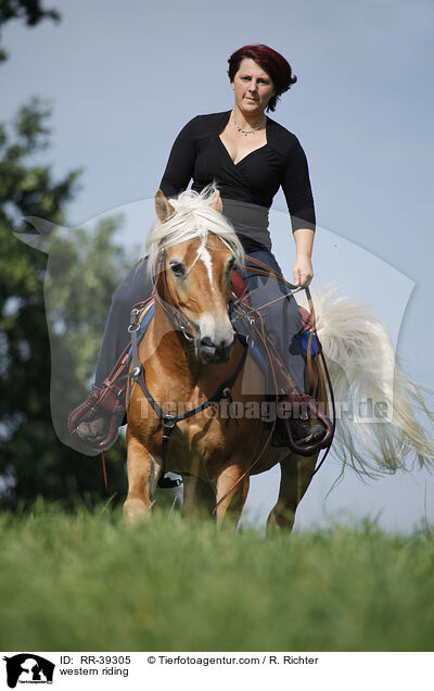 Westernreiterin / western riding / RR-39305