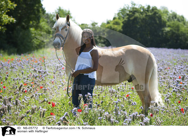 woman with Haflinger / NS-05772