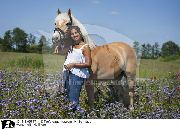 woman with Haflinger / NS-05777