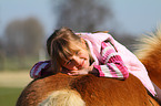 girl with Haflinger horse