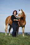 woman with horse