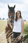 woman with Hanoverian Horse