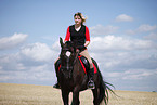 riding woman